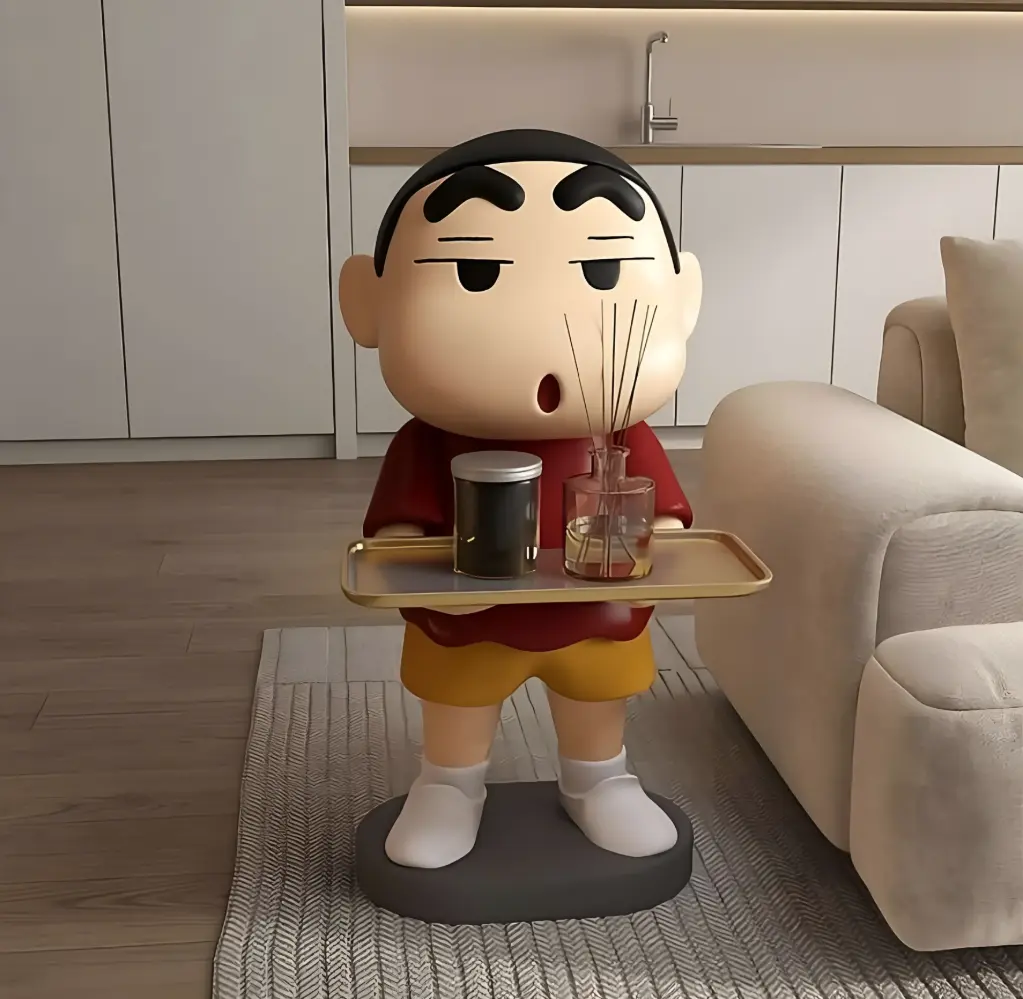 Shinchan With Tray