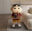 Shinchan With Tray