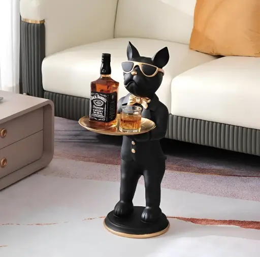Charlie Dog With Tray