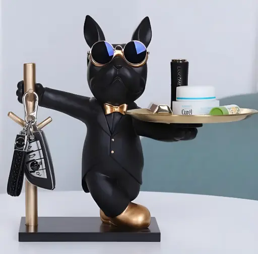 Pole Dog with Tray