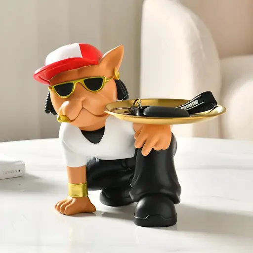 Hip Hop Dog with Tray 