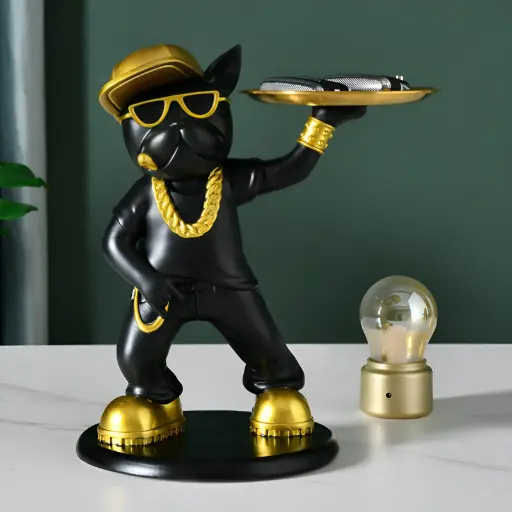 Rockstar Dog with Tray 